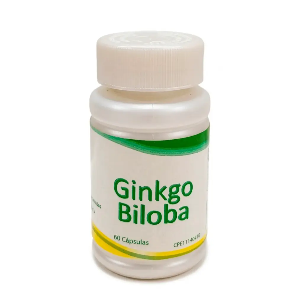Ginkgo Biloba Laboratorios Baron's Memoria y Concentración 500mg 60 Cápsulas 