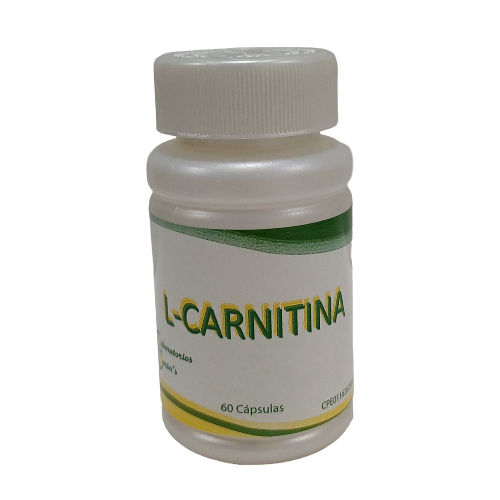 L-Carnitina 300mg Laboratorios Baron's | Quema Grasa y Energía