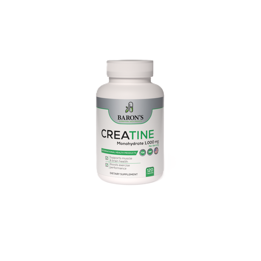 Creatina Monohidratada 100 mg 120 Capsulas Baron's