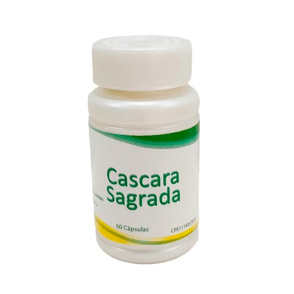 Cáscara Sagrada Laboratorios Baron's 100% Pura  450mg 60 Cápsulas