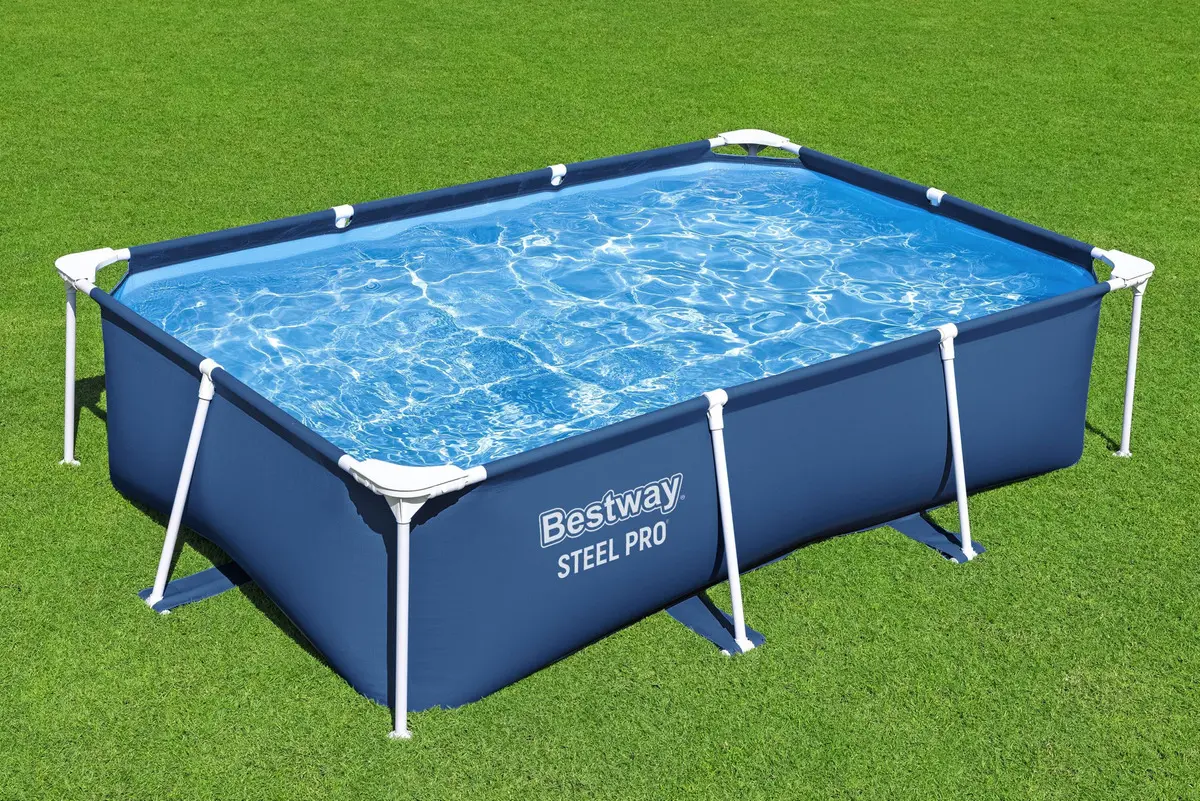 Piscina Cuadrada Armable Bestway 2.01 x 66 cm
