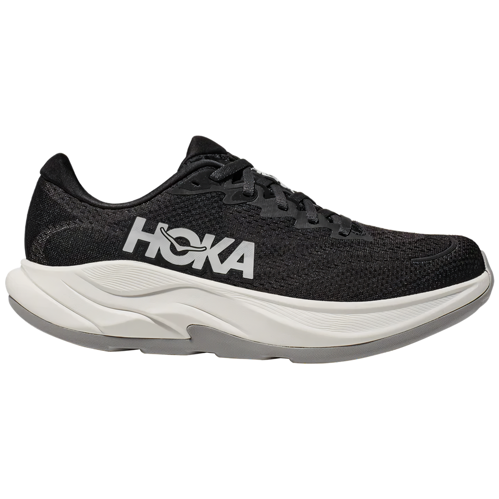 [1155131-BWHT-5.5] Zapato Running Mujer Hoka Rincon 4 (Negro y Blanco, 5.5)