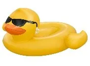 Flotador Inflable Pato Bestway 61" x 52"/1.55m x 1.32m