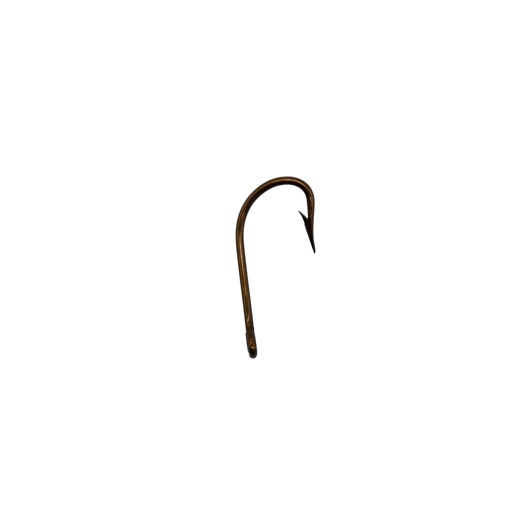 Anzuelo de Pesca Acero Bronceado Invertido 3467 Nº 4 Sheepshead Hooks Mustad 100 Unds