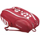 Bolso de Tenis Wilson Vancouver 15 (Rj/Bl) (Z8407)