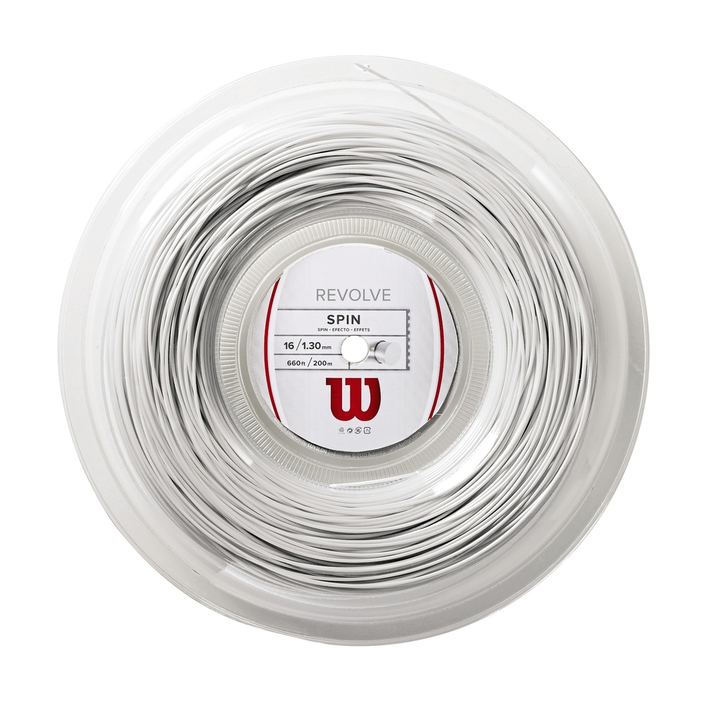 [WRZ906500] Cuerda p/Raqueta Wilson Revolve 16 Reel (Z906) (BLANCO)