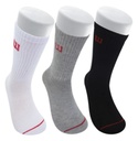 Calcetín Largo de Fibras Sintéticas Wilson Calceta P3 Media Felpa Caballero Unitalla (SURTIDO)