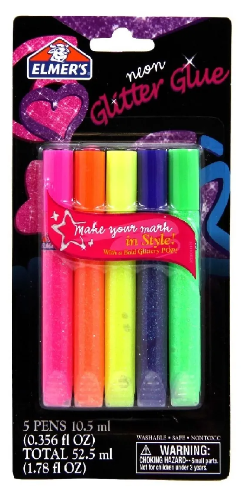 Tubos Glitter Elmer's Neón Tx5