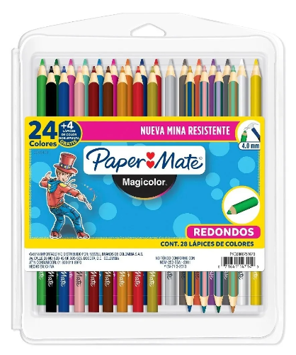 Colores Paper Mate Magicolor Up x 24 + 4 Dp