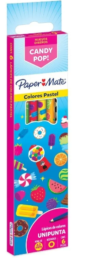 Colores Paper Mate Candy Up Pastel X6