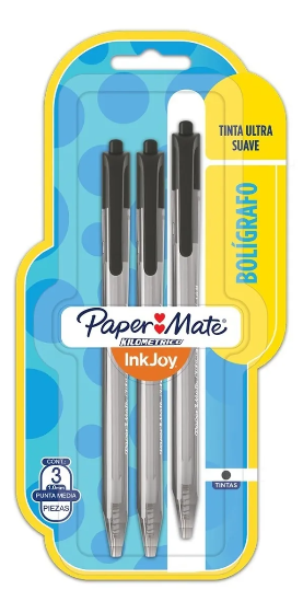 [LA3579] Bolígrafo Kilometrico Paper Mate Tx3 (NEGRO)