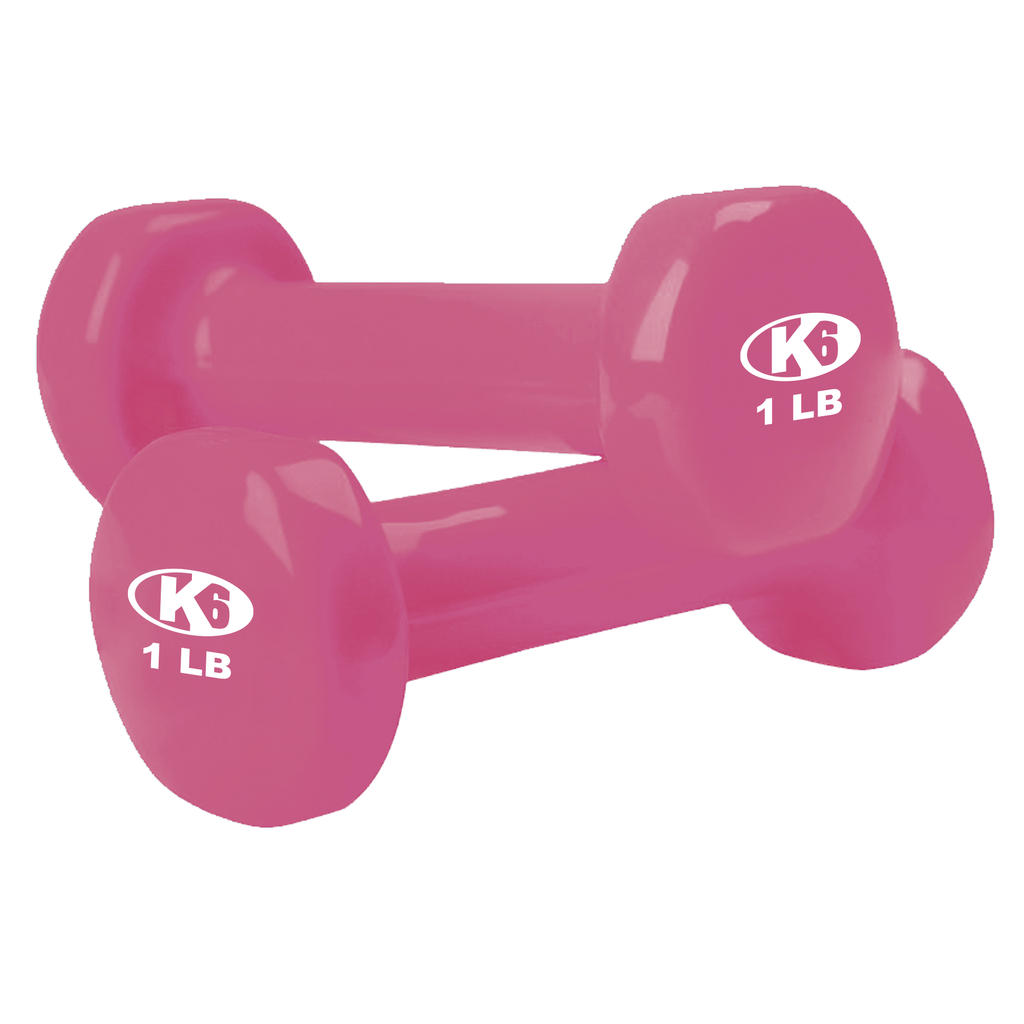 [66823] Mancuerna de Vinil K6 1Lb