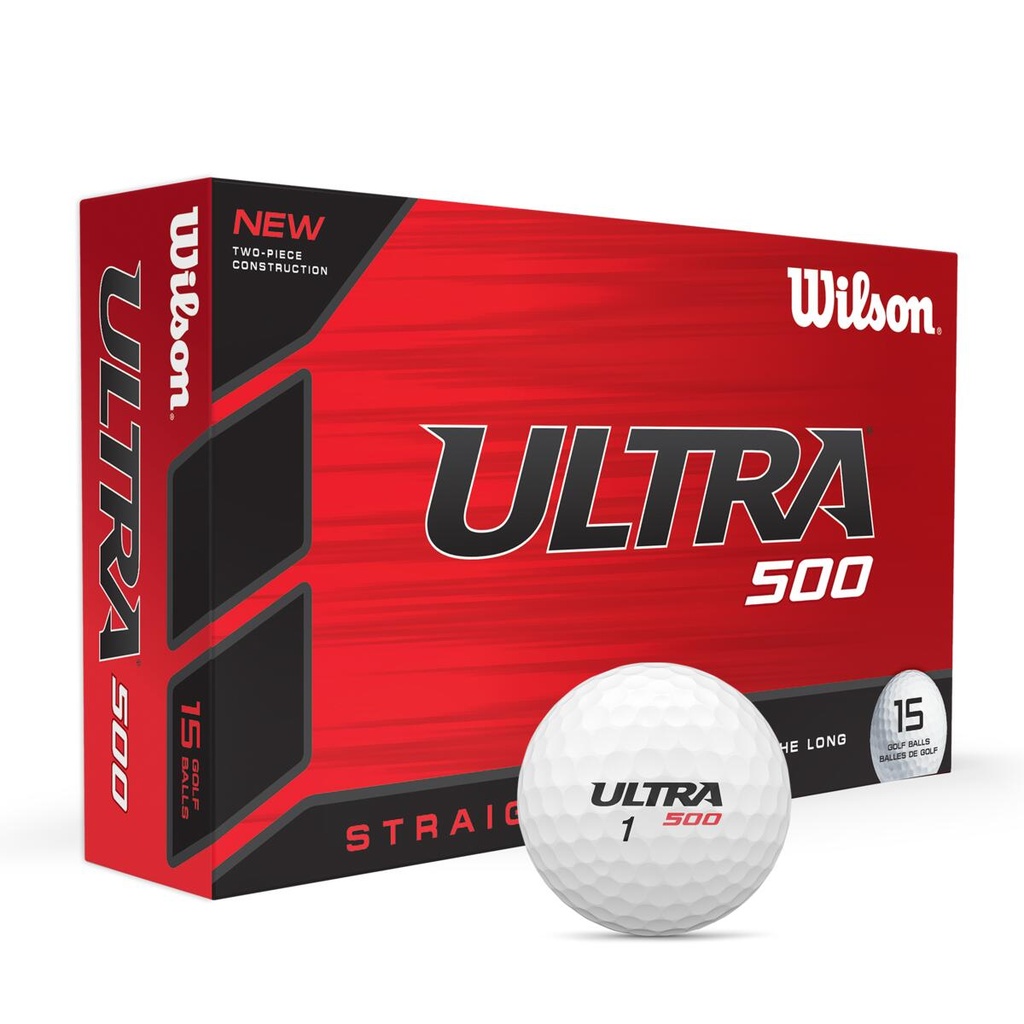 Pelota de Golf Wilson Ultra 500 15-Ball Straigh