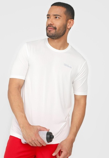 Camiseta Wilson Ultra Light Cuello Redondo Caballero 59034 Blanco