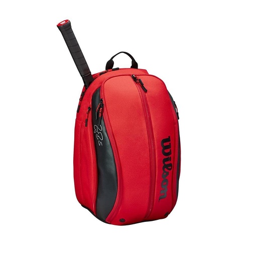 [WR8005301001] Bolso de Tenis Wilson Roger Federer Dna Backpack (Rj/Ng) (Z530100)