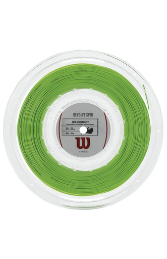 [WRZ907800] Cuerda p/Raqueta Wilson Revolve Spin 16 Reel (VERDE) (Z9078)