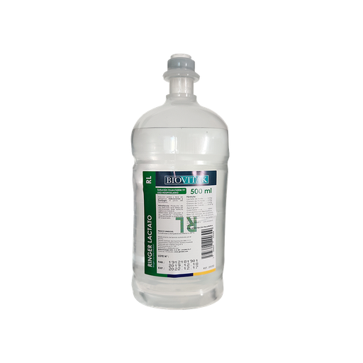[20030] Ringer Lactato - Biovitak - 500 ml (E)