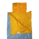 Bolsa saco de dormir Ecology individual a doble con almohada inflable