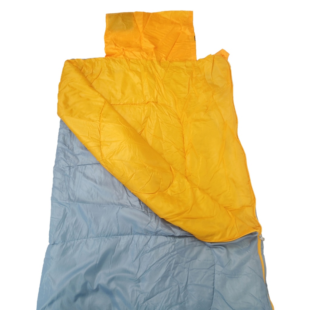 Bolsa saco de dormir Ecology individual a doble con almohada inflable