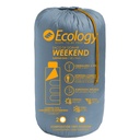 Bolsa saco de dormir Ecology individual a doble con almohada inflable