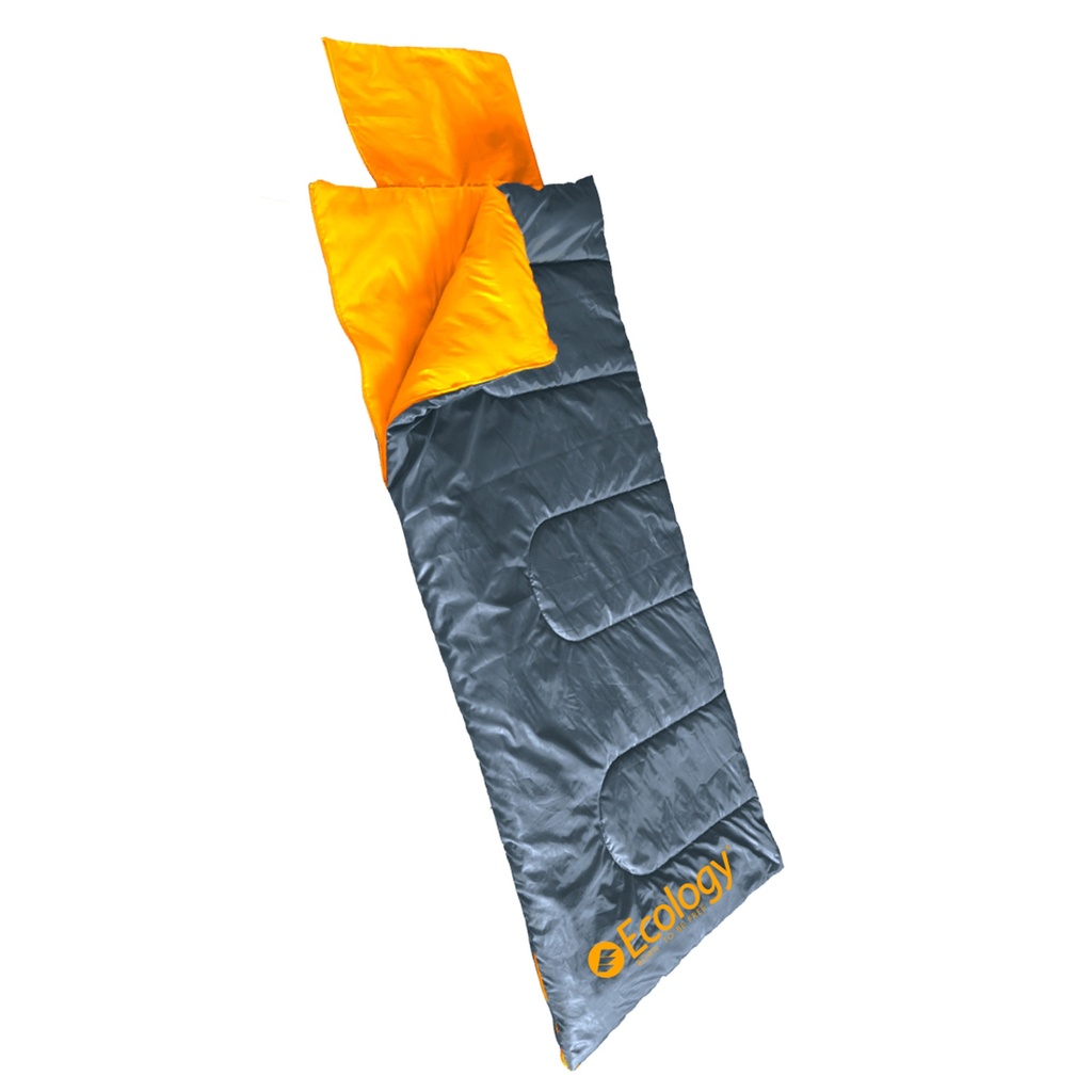 Bolsa saco de dormir Ecology Weekend individual a doble con almohada inflable