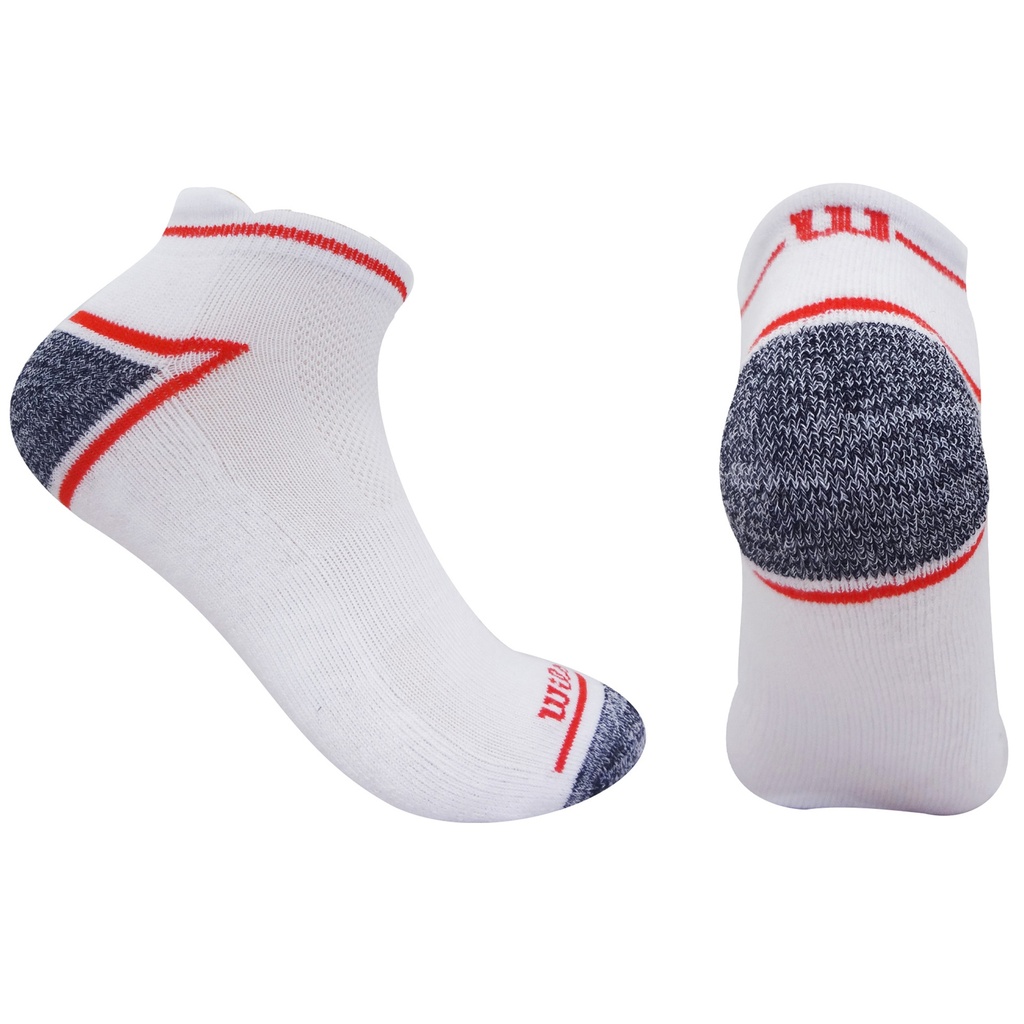 Medias cortas de Fibras Sintéticas Wilson No Show P6 Caballero Light Unitalla