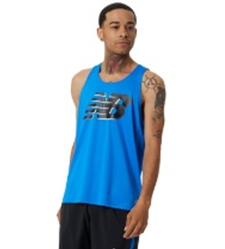 [MT21226-SBU-Bult] Camiseta de hombre New Balance Graphic Accelerate Azul Rey (bulto x 8 und)