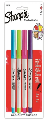 [N2029065] Ultrafine Sharpie Surtido Tx4