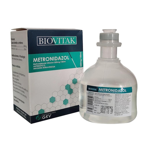 [20050] Metronidazol - Biovitak - 500 mg / 100ml (E)