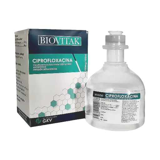 [20040] Ciprofloxacina - Biovitak - 200mg / 100ml (E)